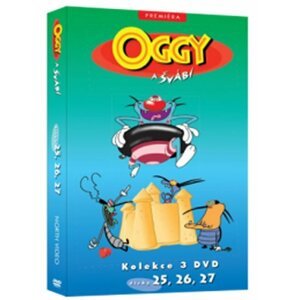 Oggy a švábi 25 - 27 / kolekce 3 DVD