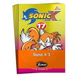 Sonic X 3. - kolekce 8 DVD