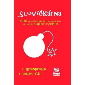 Slovíčkárna - 500 nejdůležitějších anglických slovíček super-rychle + CD - Ján Cibulka