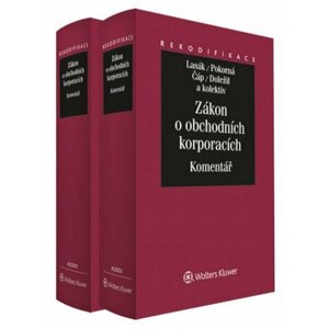 Zákon o obchodních korporacích I.+II. díl :Komentář/komplet - Jan Lasák