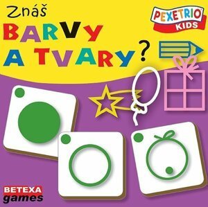Pexetrio Kids - Znáš barvy a tvary?