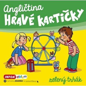 Angličtina - Hravé kartičky - zelený trhák - Pavlína Šamalíková