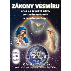 Zákony Vesmíru, KVARTETO pro malé i velké - kniha + 32 karet - Zdenka Blechová