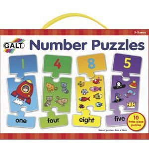 Galt Puzzle – moje první anglické číslice 2.