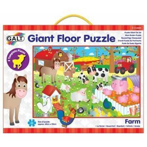Galt Velké podlahové puzzle - Na farmě