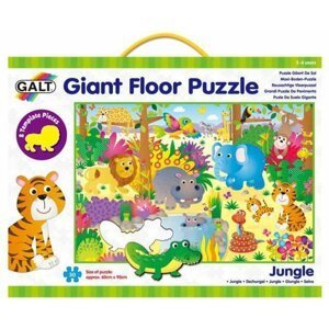 Galt Velké podlahové puzzle- Zvířátka v džungli