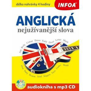 Anglická nejužívanější slova Audiokniha s mp3 CD