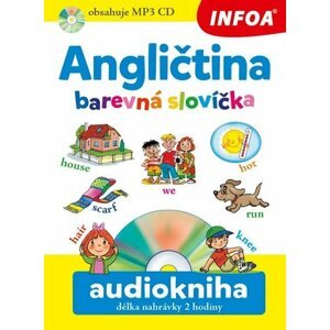 Angličtina barevná slovíčka Audiokniha délka nahrávky 2 hodiny - Pavlína Šamalíková