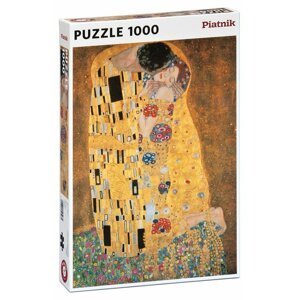 Piatnik Puzzle Klimt, Polibek II. V matu 1000 dílků