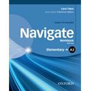 Navigate Elementary A2 Workbook with Key and Audio CD - Carol Tabor