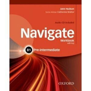 Navigate Pre-intermediate B1 Workbook with Key and Audio CD - Jane Hudson