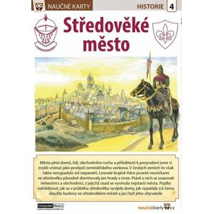 Středověké město - Naučná karta