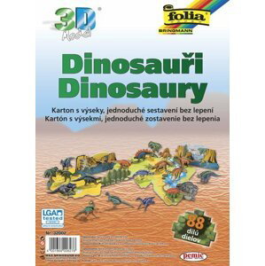 3D model Dinosauři