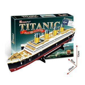 Puzzle 3D Titanic/35 dílků - Sparkys