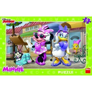 Minnie na Montmartru - puzzle 15 dílků - Walt Disney