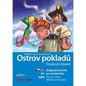 Ostrov pokladů / Treasure Island + mp3 zdarma (A1), 1.  vydání - Robert Louis Stevenson