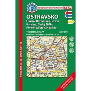 Ostravsko /KČT 61-62 1:50T Turistická mapa