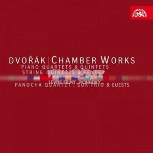 Klavírní kvartety a kvintety, Smyčcové kvintety a Sextet - 4CD - Antonín Dvořák