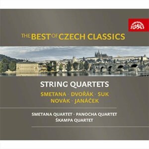 The Best of Czech Classics - smyčcové kvartety; Smetana, Dvořák, Janáček - 3CD - interpreti Různí