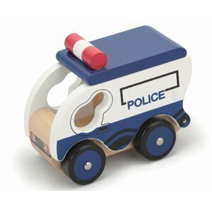 Policejní vůz dřevěný - Gelli