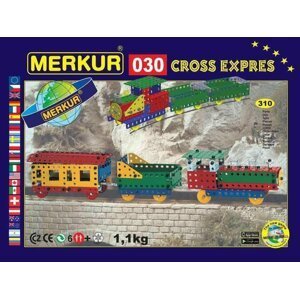 Merkur 030 Cross expres 310 dílů, 10 modelů