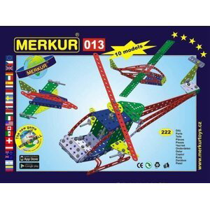 Merkur 013 Vrtulník 222 dílů, 10 modelů