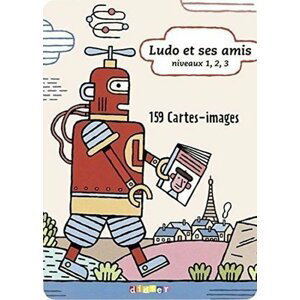 Ludo et ses amis Niveaux 1, 2, 3 - 159 Cartes-images - Corinne Marchois