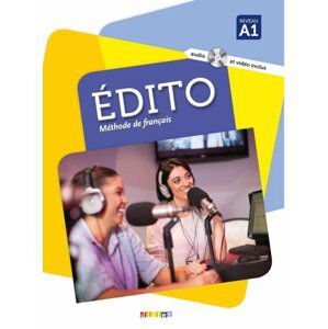 Édito A1 Méthode de francais niveau - Livre de l'éleve + CD + DVD - kolektiv autorů