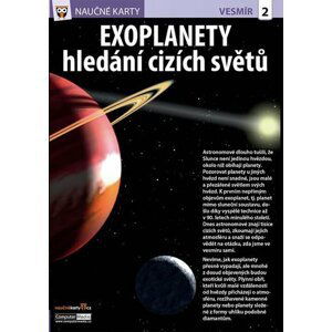 Naučné karty Exoplanety hledání cizích světů