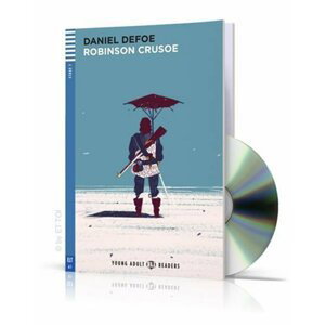 Young Adult ELI Readers 1/A1: Robinson Crusoe + Downloadable Multimedia - Daniel Defoe