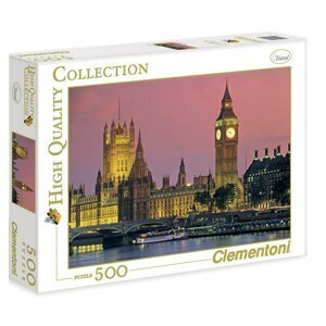 Clementoni Puzzle Večerní Londýn / 500 dílků -  Clementoni