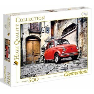 Clementoni Puzzle - Fiat 500 ( 500 dílků ) - Clementoni