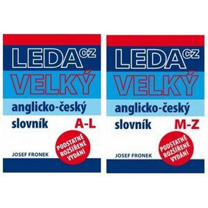 Velký anglicko-český - česko-anglický slovník 1. a 2. díl (A-L a M-Z) - Josef Fronek