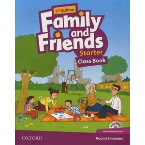 Family and Friends Starter Course Book with Multi-ROM Pack (2nd) - Naomi Simmons