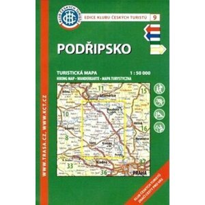 KČT 9 Podřipsko 1:50 000 Turistická mapa, 1.  vydání