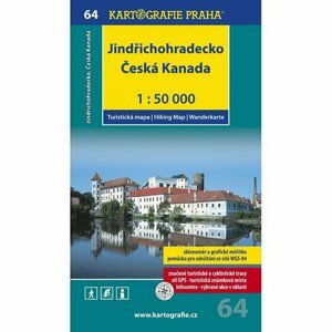 1: 50T (64)-Jindřichohradecko,Česká Kanada (turistická mapa), 2.  vydání
