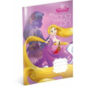 Školní sešit Princezny – Rapunzel, A4, 20 listů, linkovaný