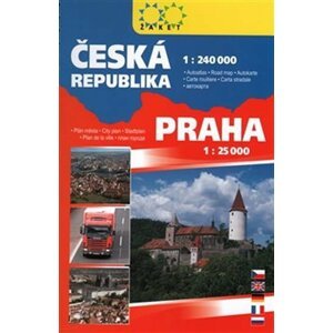 Autoatlas ČR + Praha A5 / 1:240 000