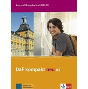 DaF Kompakt neu A2 – Kurs/Übungsbuch + 2CD