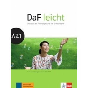 DaF leicht A2.1 – Kurs/Arbeitsbuch + DVD-Rom