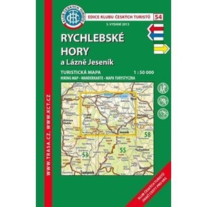 Rychlebské hory /KČT 54 1:50T Turistická mapa