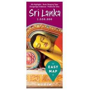 Sri Lanka Easy Map