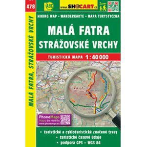 SC 478 Malá Fatra, Strážovské vrchy 1:40 000