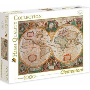 Clementoni Puzzle Mapa Antická / 1000 dílků
