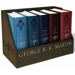 A Game of Thrones Leather - Cloth Boed Set - George Raymond Richard Martin
