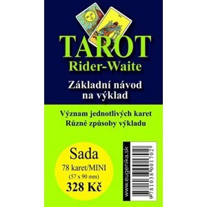 Tarot Rider-Waite - Základní návod na výklad + sada 78 karet - Arthur Edward Waite