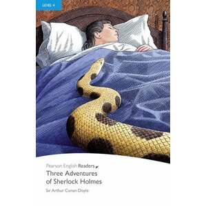 PER | Level 4: Three Adventures of Sherlock Holmes Bk/MP3 Pack - Arthur Conan Doyle