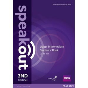 Speakout Upper Intermediate Students´ Book with DVD-ROM Pack, 2nd Edition - Frances Eales