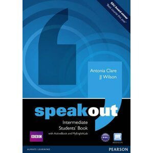 Speakout Intermediate Students´ Book with DVD/Active book/MyEnglishLab Pack - J. J. Wilson