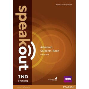 Speakout Advanced Students´ Book w/ DVD-ROM Pack, 2nd Edition - Antonia Clare